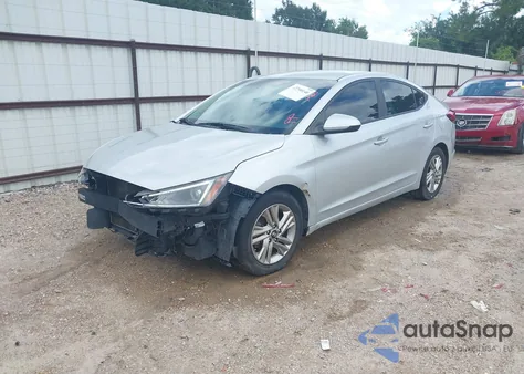 2019 Hyundai Elantra Sel z USA, uszkodzony, nr VIN 5NPD84LF4KH421677